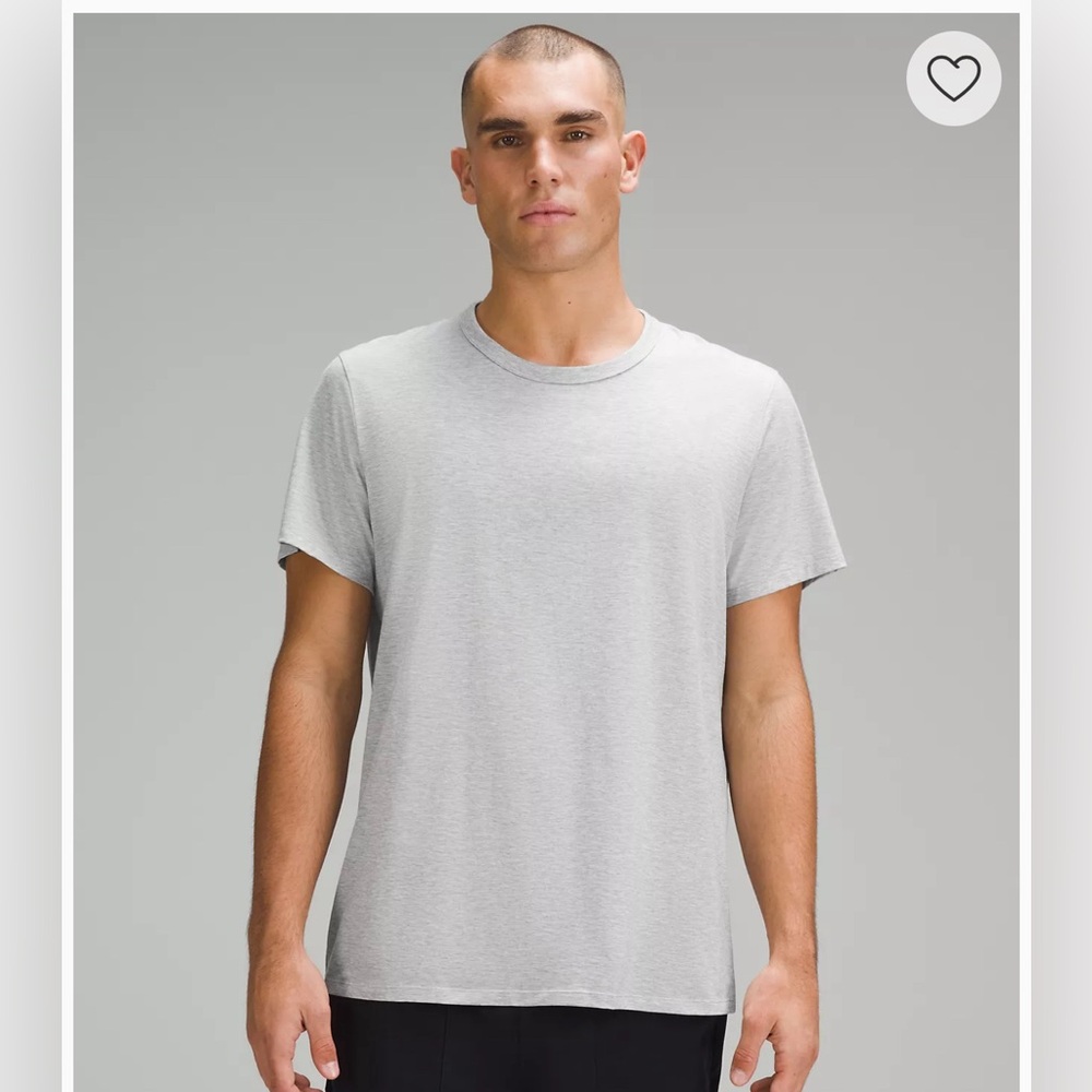 Lululemon Fundamental T-Shirt Size Medium in “Heathered Silver Drop